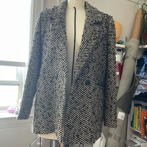 Mango twill wool jacket, size: S